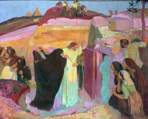 ラザロの復活、1919 作： Maurice Denis